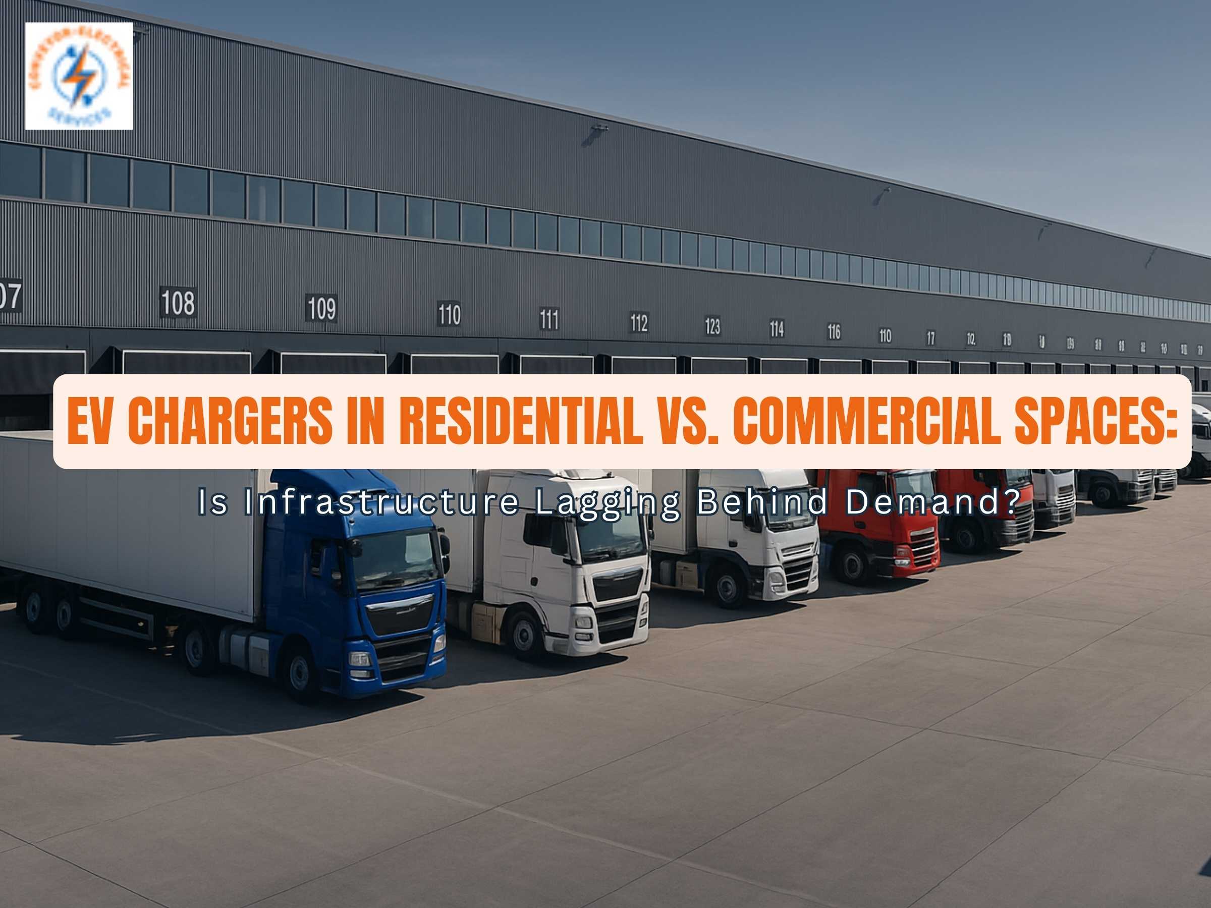 EV Chargers in Residential vs. Commercial Infastructure
