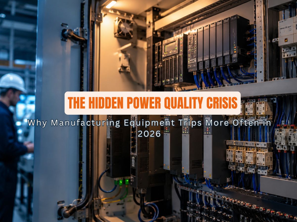 The Hidden Power Quality Crisis: Why Manufacturing Equipment Trips More Often in 2026